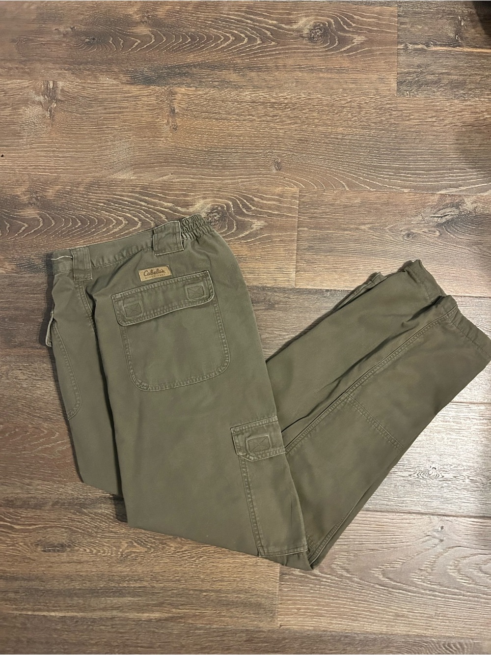Cabela's Men's Olive Cargo Utility Pants